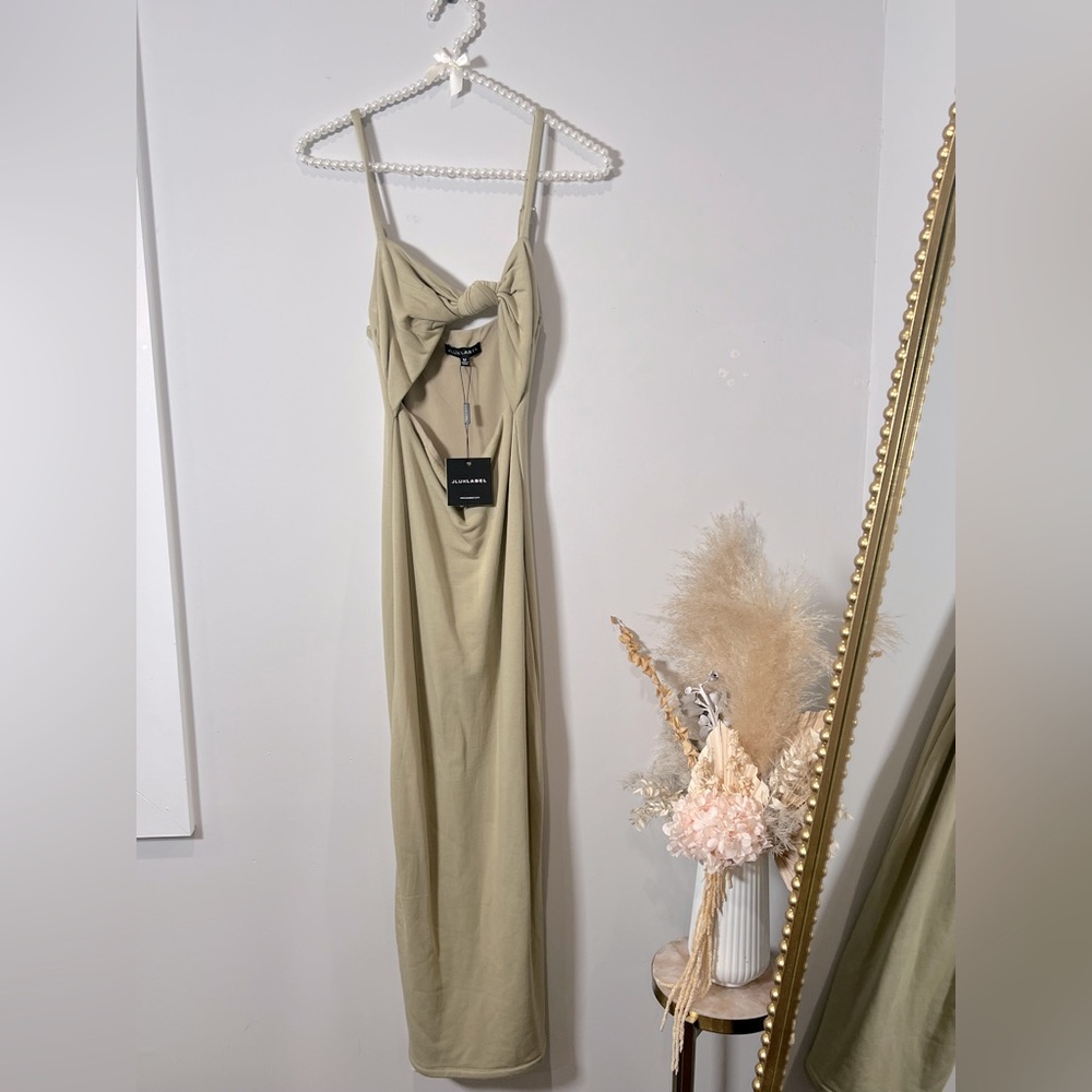 Jluxlabel Womens Olive dress Size M